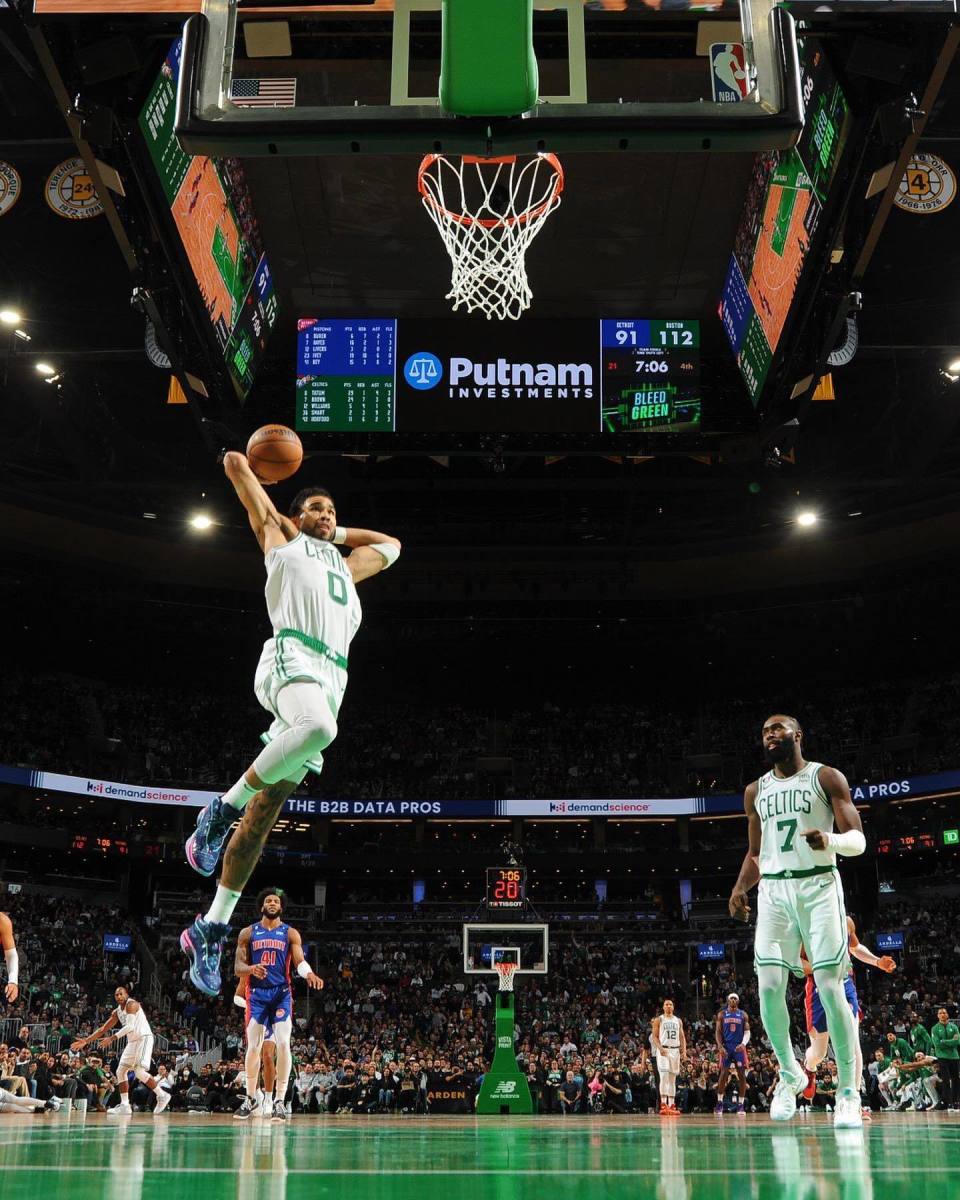 九游会官方入口 -关于塔图姆回归赛场，回归赛场首场状态亮眼，G2观众沸腾！的信息